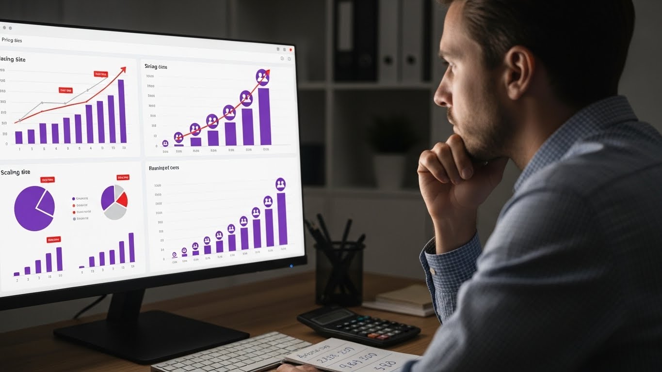 Dashboard preview showing project management interface